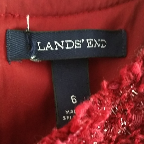 Lands End Tweed party lined-dress - Picture 3 of 6